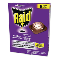 Raid 674798 0.19 lbs. Bed Bug Detector and Trap (6/Carton)