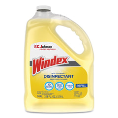 Windex 682265 1 Gallon Multi-Surface Disinfectant Cleaner - Citrus Scent (4/Carton)