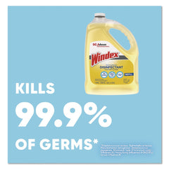Windex 682265 1 Gallon Multi-Surface Disinfectant Cleaner - Citrus Scent (4/Carton)