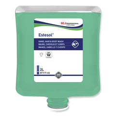 SC Johnson 2 L Estesol Hand, Hair and Body Cleaner Manual Cartridge - Rainforest Scent (4/Carton)