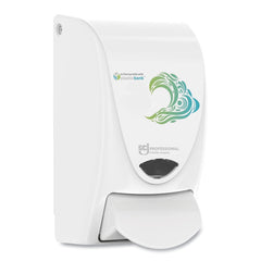 SC Johnson 4.9 in. x 4.6 in. x 9.2 in. 1 L Proline WAVE Manual Soap Dispenser - White (15/Carton)