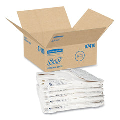 Scott Personal Seats 15 in. x 18 in. Sanitary Toilet Seat Covers - White (125/Pack)