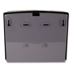 Scott 09215 Scottfold 10.75 in. x 4.75 in. x 9 in. Folded Towel Dispenser - Black (1/Carton)
