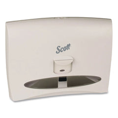 Scott 17.5 in. x 2.25 in. x 13.25 in. Personal Seat Cover Dispenser - White