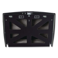Scott 17.5 in. x 2.25 in. x 13.25 in. Personal Seat Cover Dispenser - Black