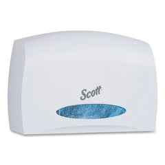 Scott 14.25 in. x 6 in. x 9.75 in. Essential Coreless Jumbo Roll Tissue Dispenser - White