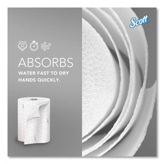 Scott 1,150 ft. 1-Ply Pro Hard Roll Paper Towels with Elevated Scott Design - Gray Core Only (6-Rolls/Carton)