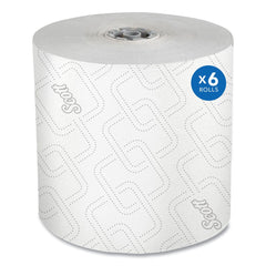 Scott 1,150 ft. 1-Ply Pro Hard Roll Paper Towels with Elevated Scott Design - Gray Core Only (6-Rolls/Carton)