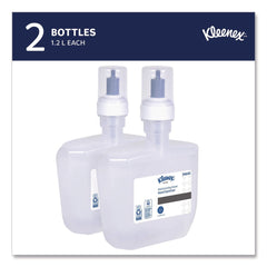 Kleenex 34643 Super 1,200 mL Cassette Moisturizing Foam Hand Sanitizer - Unscented (2/Carton)
