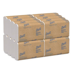 Scott Essential 1-Ply 8 in. x 9.4 in. Multi-Fold Towels - White (16/Carton)