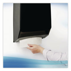 Scott 9.4 in. x 12.4 in. 1-Ply Essential Low Wet Strength Multi-Fold Towels - White (25/Carton)