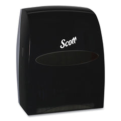 Scott Essential 13.06 in. x 11 in. x 16.94 in. Manual Hard Roll Towel Dispenser - Black (1/Carton)