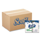 Scott 1-Ply Septic Safe Rapid-Dissolving Toilet Paper - White (48/Carton)