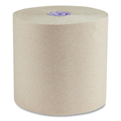Scott Essential 1-Ply 8 in. x 700 ft. 1.75 in. Core 100% Recycled Fiber Hard Roll Towel - Brown (6/Carton)