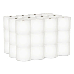 Scott Essential 1-Ply Small Core High-Capacity Standard Roll Toilet Paper - White (36/Carton)
