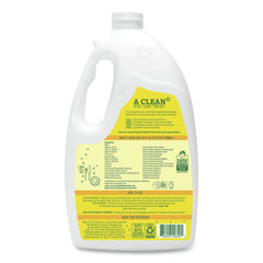 Seventh Generation 70 oz. Bottle Natural Automatic Dishwasher Gel - Lemon (6/Carton)
