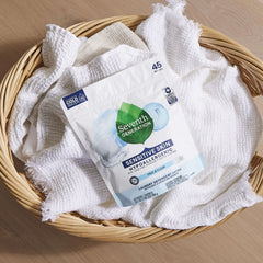 Seventh Generation Powder Natural Laundry Detergent Packs - Unscented (8/Carton)
