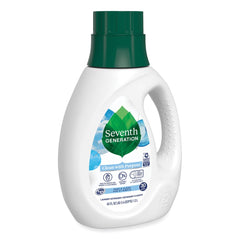 Seventh Generation 45 oz. Bottle Natural Liquid Laundry Detergent - Fragrance Free (6/Carton)