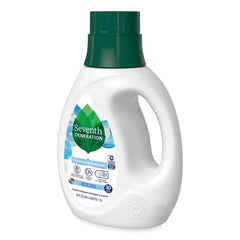 Seventh Generation 45 oz. Bottle Natural Liquid Laundry Detergent - Fragrance Free (6/Carton)