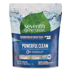 Seventh Generation Natural Automatic Dishwasher Detergent Packs - Free and Clear (5/Carton)