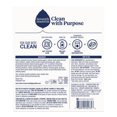 Seventh Generation Natural Automatic Dishwasher Detergent Packs - Free and Clear