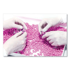 SemperCare 5 mil Powder-Free Latex Examination Gloves - Large/Cream (1000/Carton)