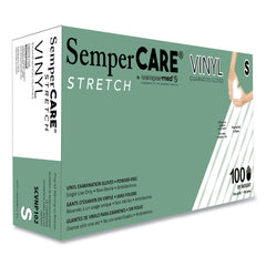 SemperCare Stretch Vinyl Examination Gloves (1000/Carton)