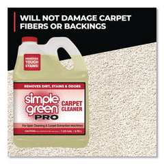 Simple Green 1 Gallon Pro Carpet Cleaner - Unscented (4/Carton)