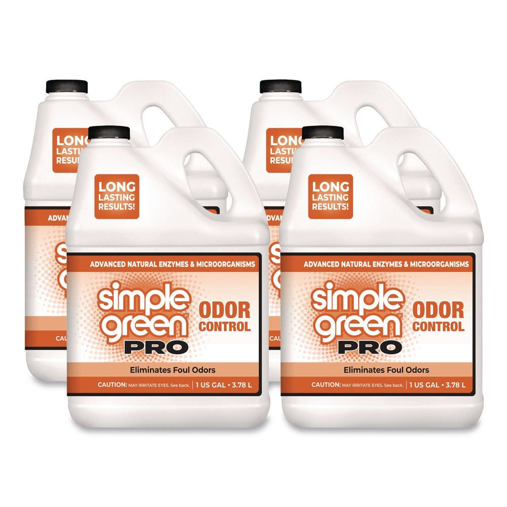 Simple Green 0710100404128 1 Gallon Pro Odor Control - Lemongrass Eucalyptus (4/Carton)