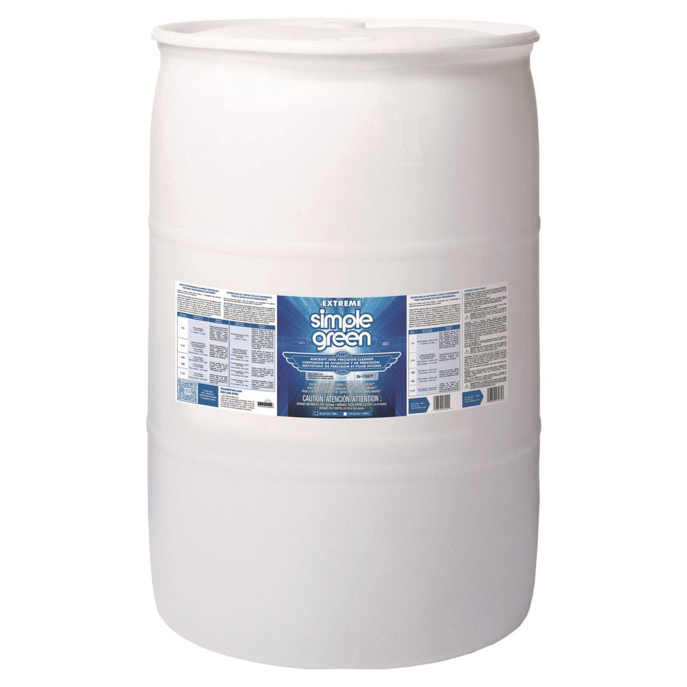 Simple Green Extreme 55 Gallon Drum Aircraft and Precision Equipment Cleaner - Neutral Scent