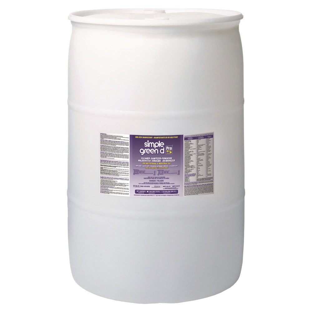 Simple Green 55 gal Drum d Pro 5 Disinfectant - Unscented