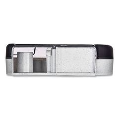 San Jamar 12 in. to 13 in. Roll 22 in. x 5.88 in. x 16.5 in. Quantum JBT Classic Dispenser - Transparent Black Pearl