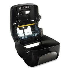 San Jamar T1470BKSS 16.5 in. x 9.75 in. x 12 in. Smart System with iQ Sensor Towel Dispenser - Black/Silver