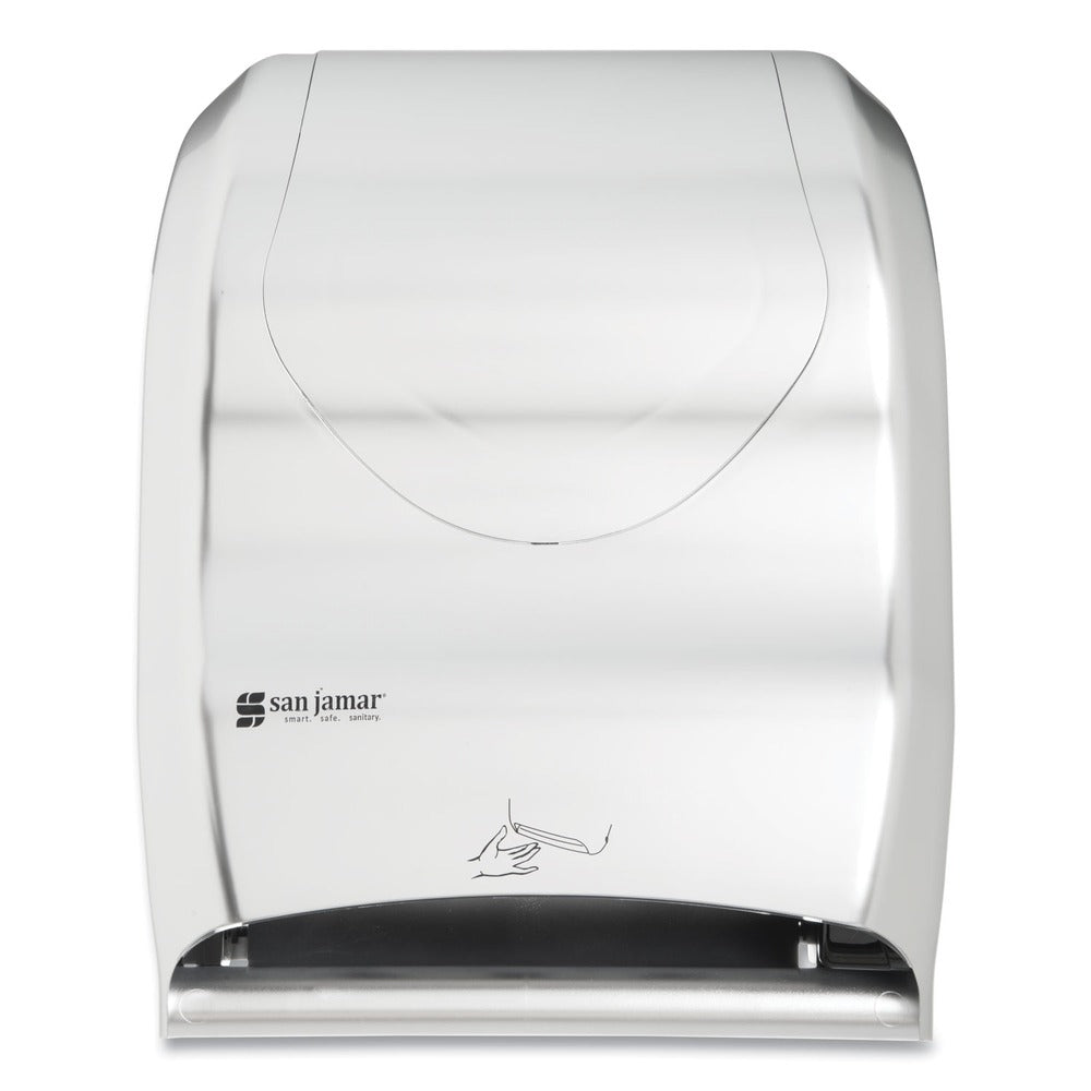 San Jamar T1470SS 16.5 in. x 9.75 in. x 12 in. Smart System with iQ Sensor Towel Dispenser - Silver