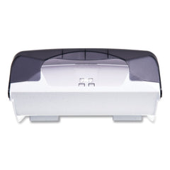 San Jamar 11.75 in. x 6.25 in. x 18 in. Ultrafold Multifold/C-Fold Classic Towel Dispenser - Black Pearl