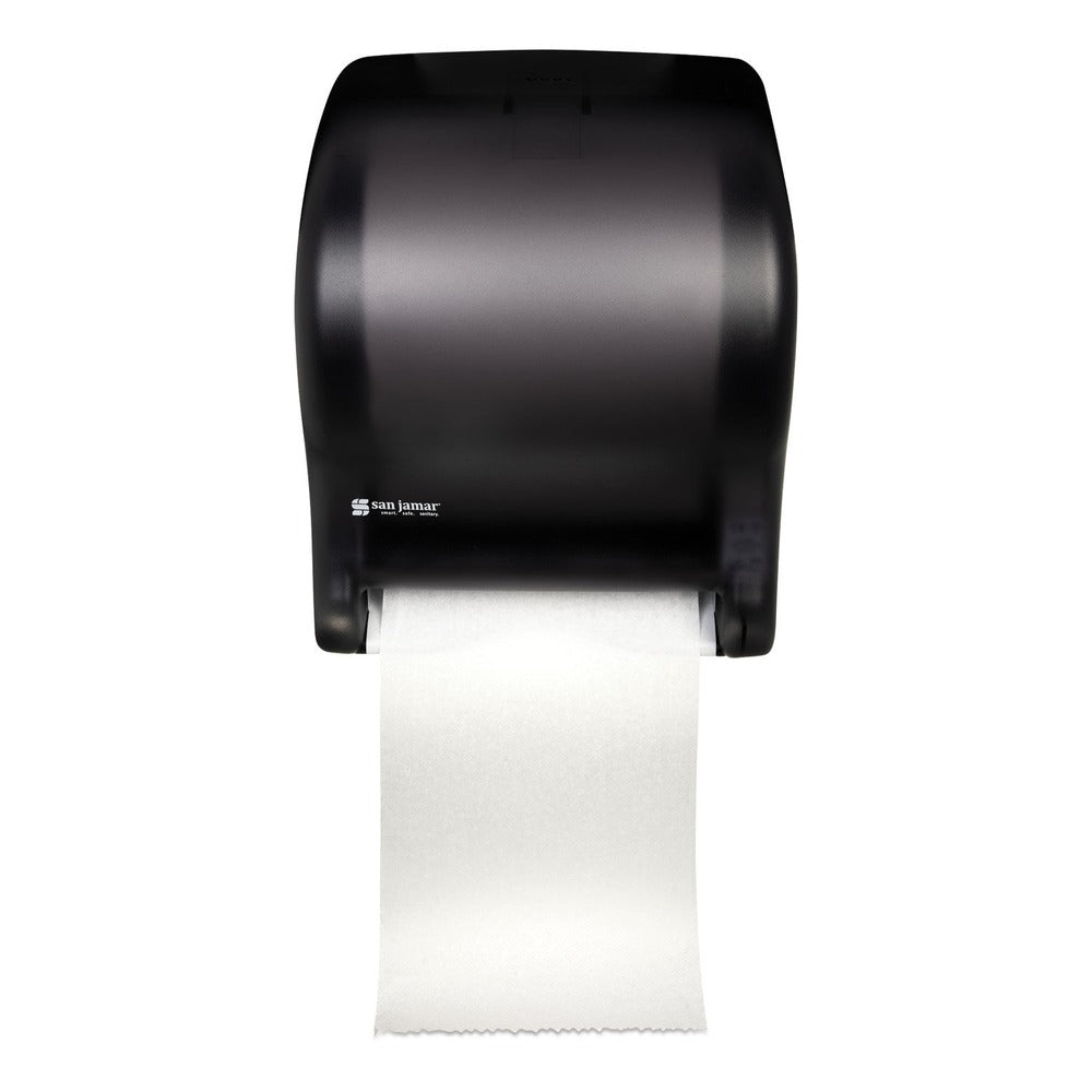San Jamar Tear-N-Dry 11.75 in. x 9.13 in. x 14.44 in. Essence Classic Automatic Dispenser - Black Pearl