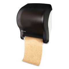 San Jamar Tear-N-Dry 11.75 in. x 9.13 in. x 14.44 in. Essence Classic Automatic Dispenser - Black Pearl