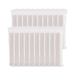 SOLO Lift Back and Lock Tab Cup Lids For 10 oz. Trophy Foam Cups - White (2000/Carton)