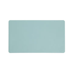 Smead 23.6 in. x 13.7 in. Vegan Leather Desk Pads - Light Blue
