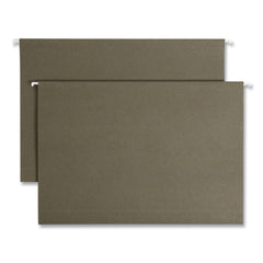 Smead 2 in. Capacity Legal Size Box Bottom Hanging File Folders - Standard Green (25/Box)