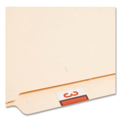 Smead 1 in. x 1.25 in. 3 Numerical End Tab File Folder Labels - White (1-Roll)