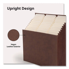 Smead Stadium File 10.5-in Expansion 12 Sections 1/3-Cut Tabs Letter Size Saddle