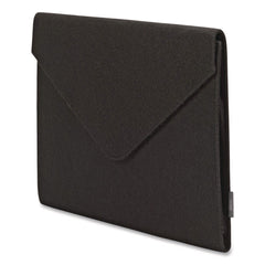 Smead 2 in. Expansion Letter Size Soft Touch Cloth Expanding Files - Black