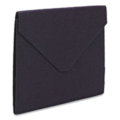 Smead 2 in. Expansion Letter Size Soft Touch Cloth Expanding Files - Dark Blue