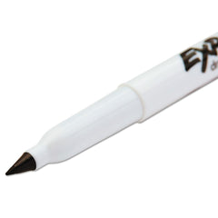EXPO Extra-Fine Bullet Tip Low-Odor Dry-Erase Marker - Black (1-Dozen)