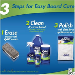 EXPO 8 oz White Board CARE Dry Erase Surface Cleaner (12/Carton)