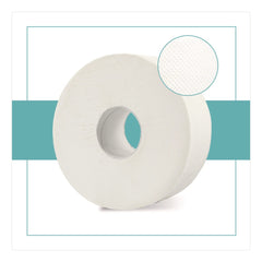 Papernet 3.3 in. x 750 ft. 1-Ply HyTech Seas Septic Safe Mini JRT - White (6/Carton)