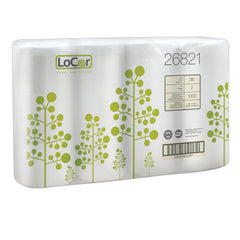 LoCor High-Capacity Bath Tissue - White (1-Carton)