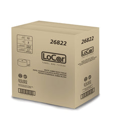 LoCor 3.3 x 1200 ft. 2-Ply Jumbo Bath Tissue - White (1-Carton)