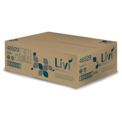 Livi VPG Select 8 in. x 800 ft. 1-Ply Hard Wound Roll Towel - White (6/Carton)
